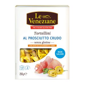 Le Veneziane Tortellini mit rohem Schinken Glutenfrei - 250g