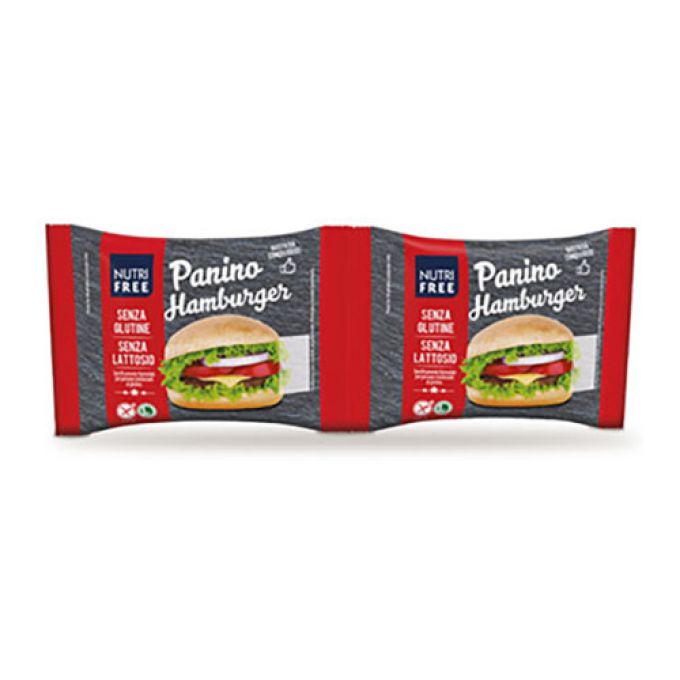 Nutrifree petit Pain pour Hamburger Sans Gluten - 180g (2x 90g)