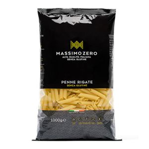 Massimo Zero Penne Rigate Senza Glutine - 1000g