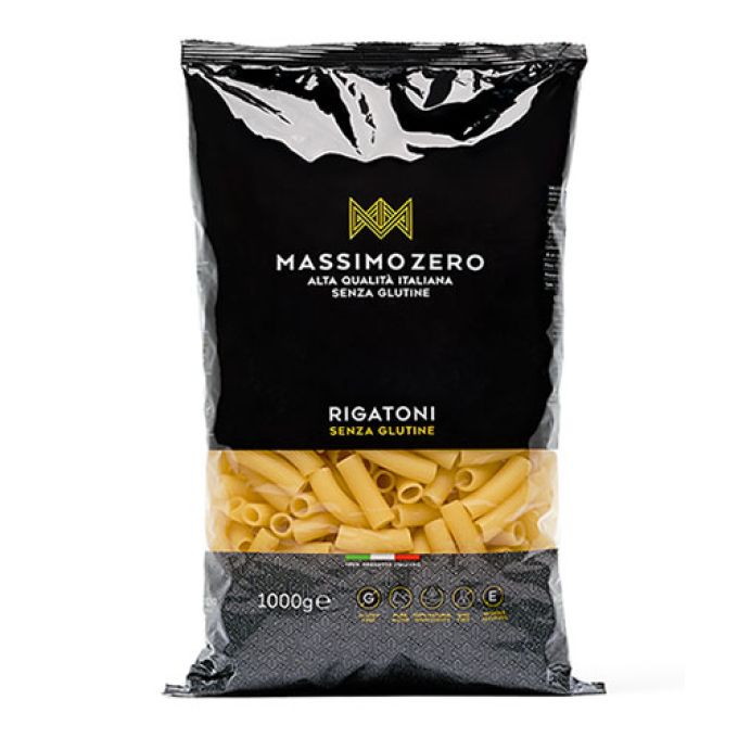 Massimo Zero Rigatoni Senza Glutine - 1000g