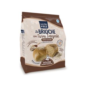 Nutrifree Le Brioche mit Vollkornmehl Glutenfrei - 200g (4x 50g)