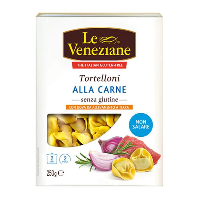 Le Veneziane tortelloni à la Viande Sans Gluten - 250g