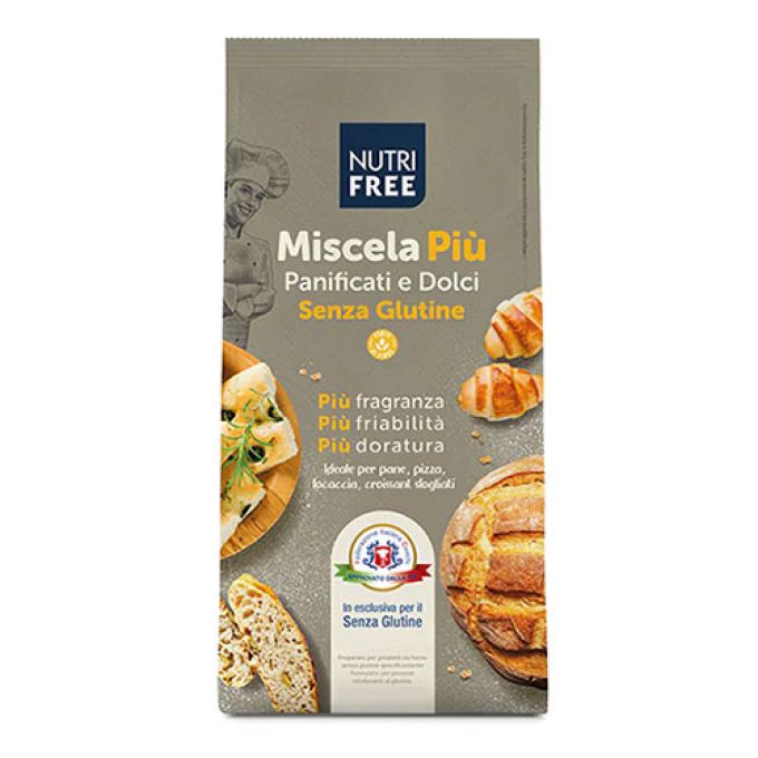 Nutrifree Miscela Più Senza Glutine - 1kg