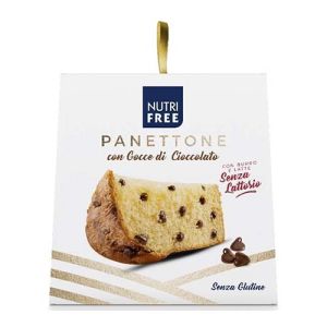 Nutrifree Panettone con gocce di Cioccolato Senza Glutine - 600g