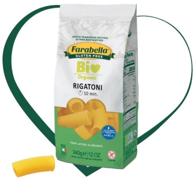 Farabella Rigatoni Bio Sans Gluten - 340g