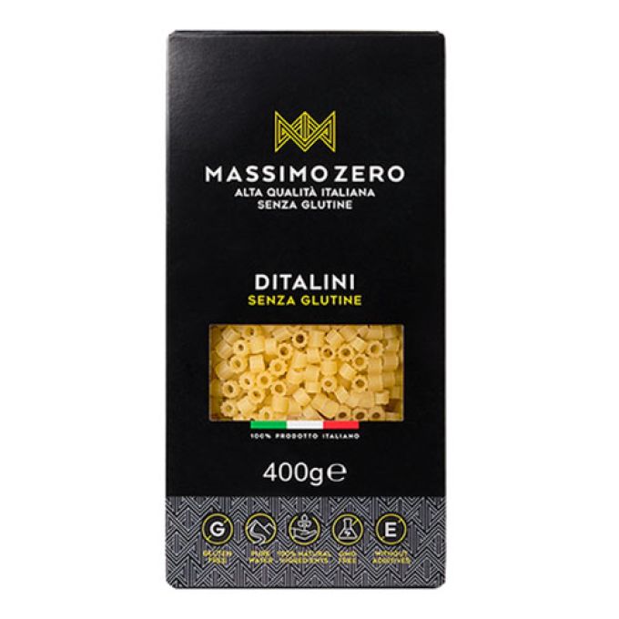 Massimo Zero Ditalini Senza Glutine - 400g