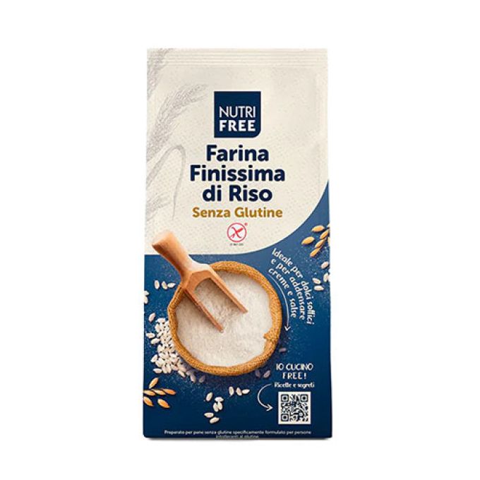 Nutrifree Farina Finissima di Riso Senza Glutine - 500g