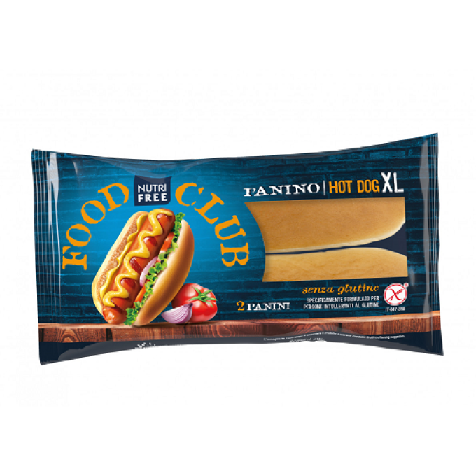 Nutrifree Pain pour Hot Dog XL Sans Gluten - 130g (2x 65)