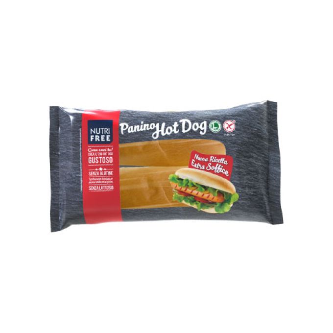 Nutrifree Panino Hot Dog Senza Glutine - 65g (2x 32.5g)