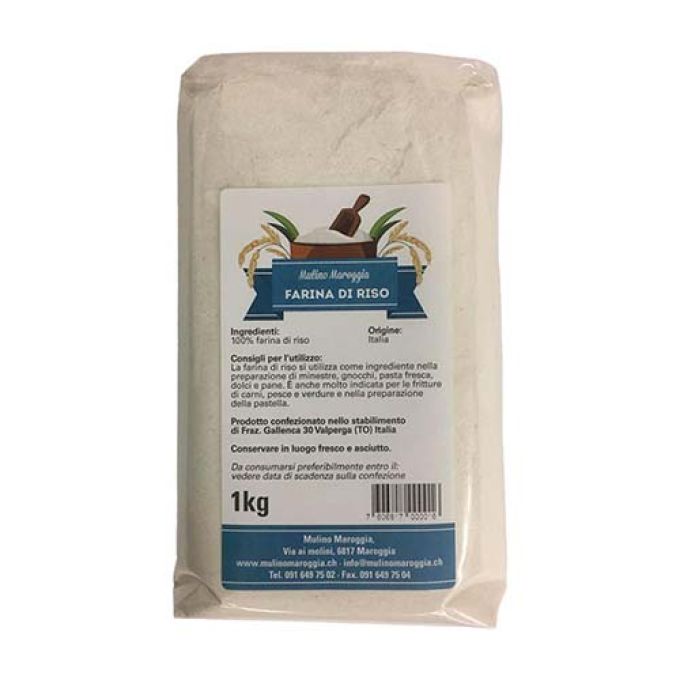 Mulino Maroggia Farina di Riso Senza Glutine - 1kg