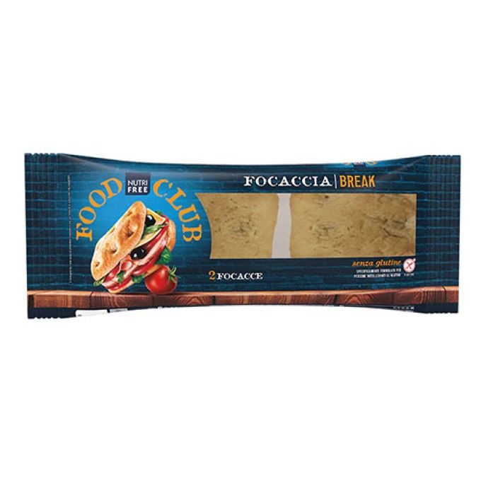 Nutrifree Focaccia Break Senza Glutine - 170g (2x 85g)