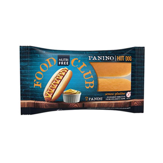 Nutrifree Panino Hot Dog Senza Glutine - 65g (2x 32.5g)