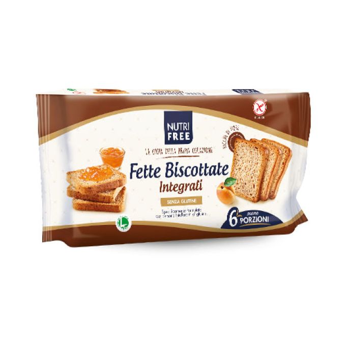 Nutrifree Biscottes Complètes Sans Gluten - 225g