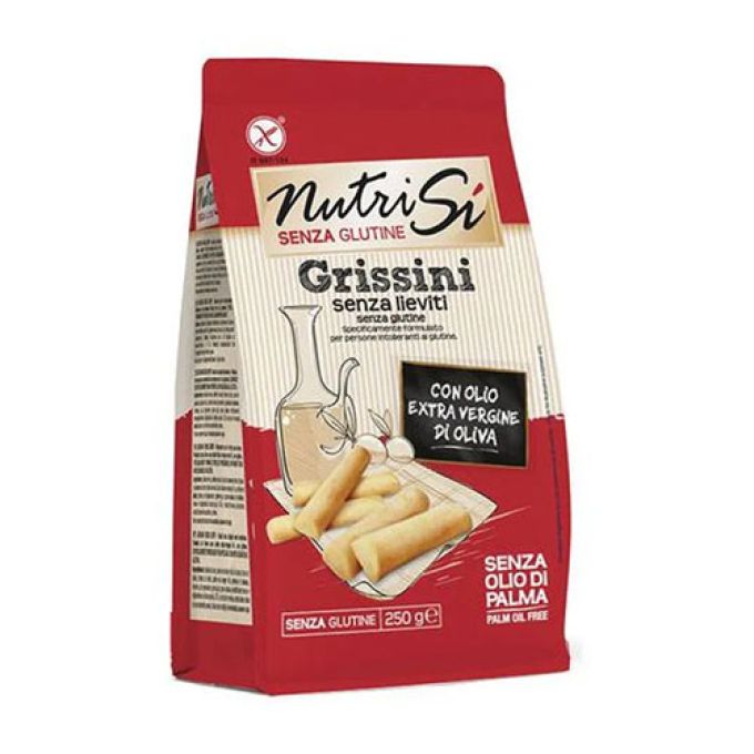 NutriSí Grissini senza lieviti Senza Glutine - 250g