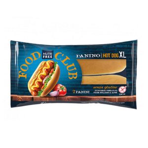 Nutrifree Panino Hot Dog XL Senza Glutine - 130g (2x 65g)